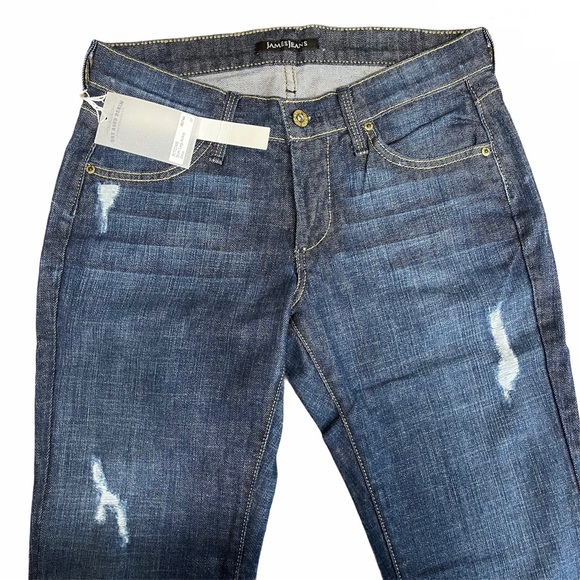 James Jeans Dry Aged Denim Ritchie Slim Leg Ankle - Picture 2 of 10